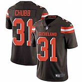Nike Men & Women & Youth Browns 31 Nick Chubb Brown NFL Vapor Untouchable Limited Jersey,baseball caps,new era cap wholesale,wholesale hats